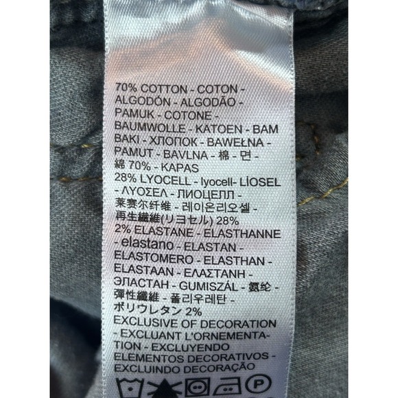 men's levi's dark wash jeans 512 Sz 36x34 Straight - Picture 11 of 11